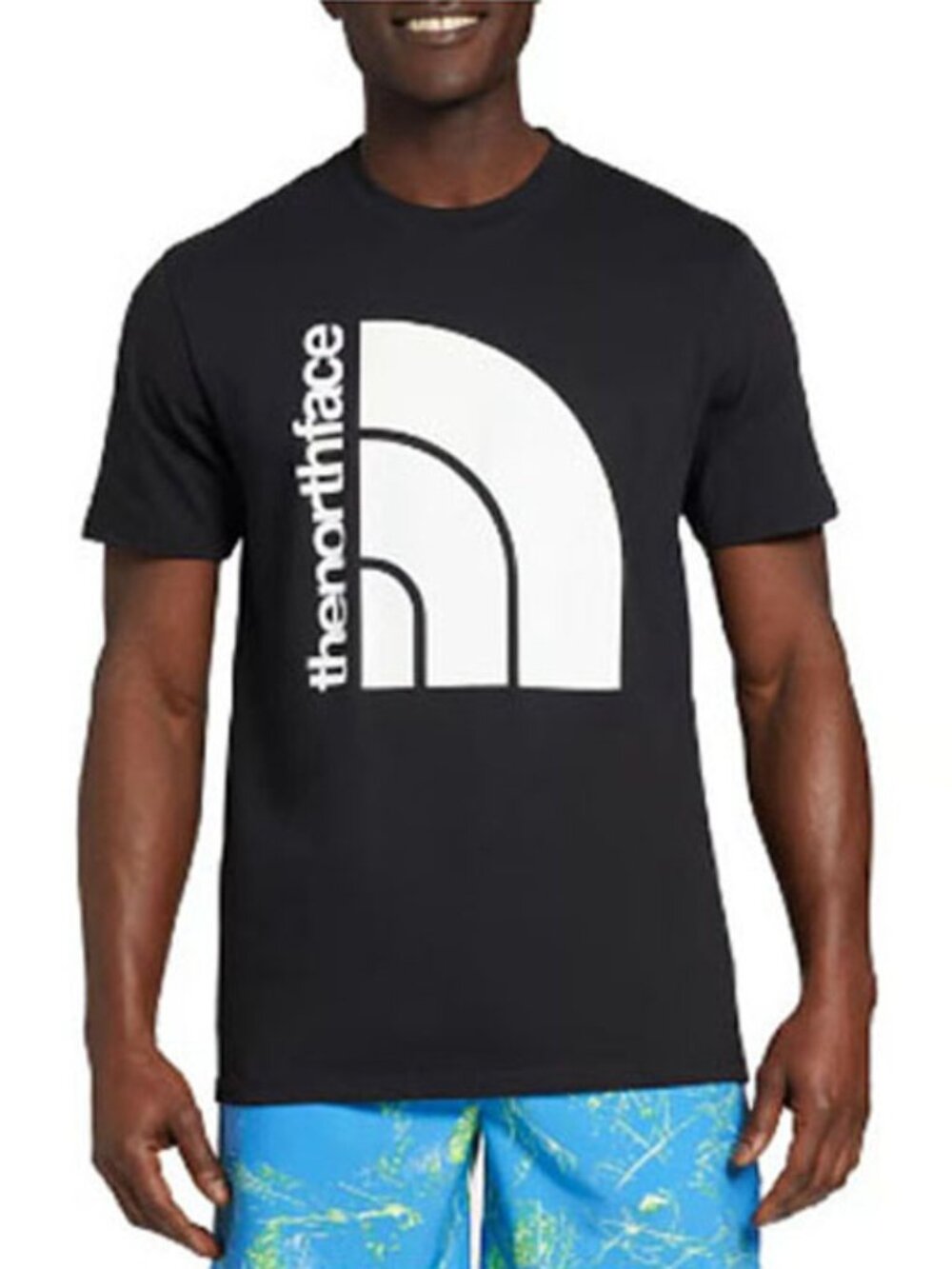 The North Face Men’s Logo T-Shirt Black Sz Large Streetwear Style Layering NWT